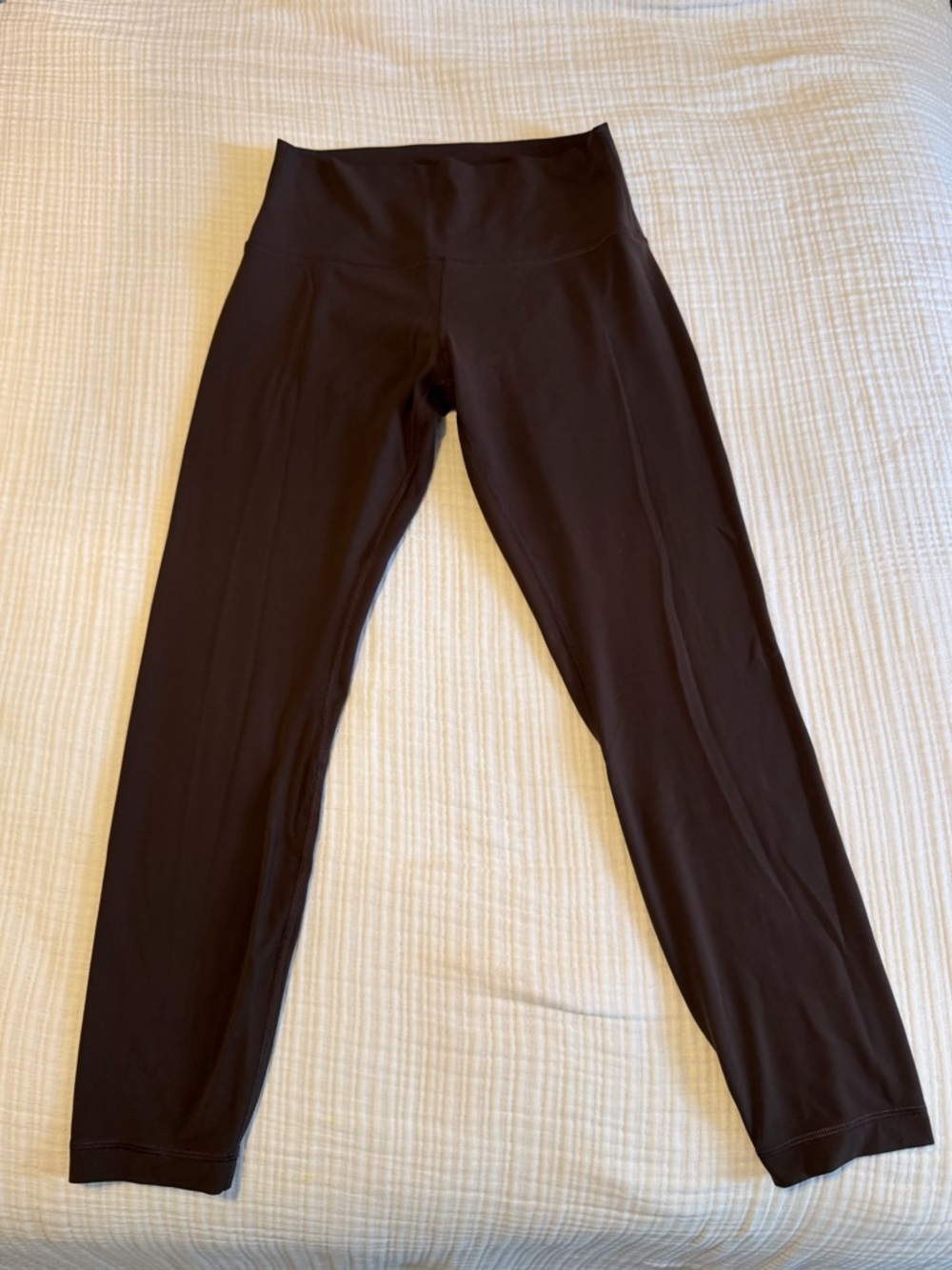 High-Waist Brown Lulu align Leggings